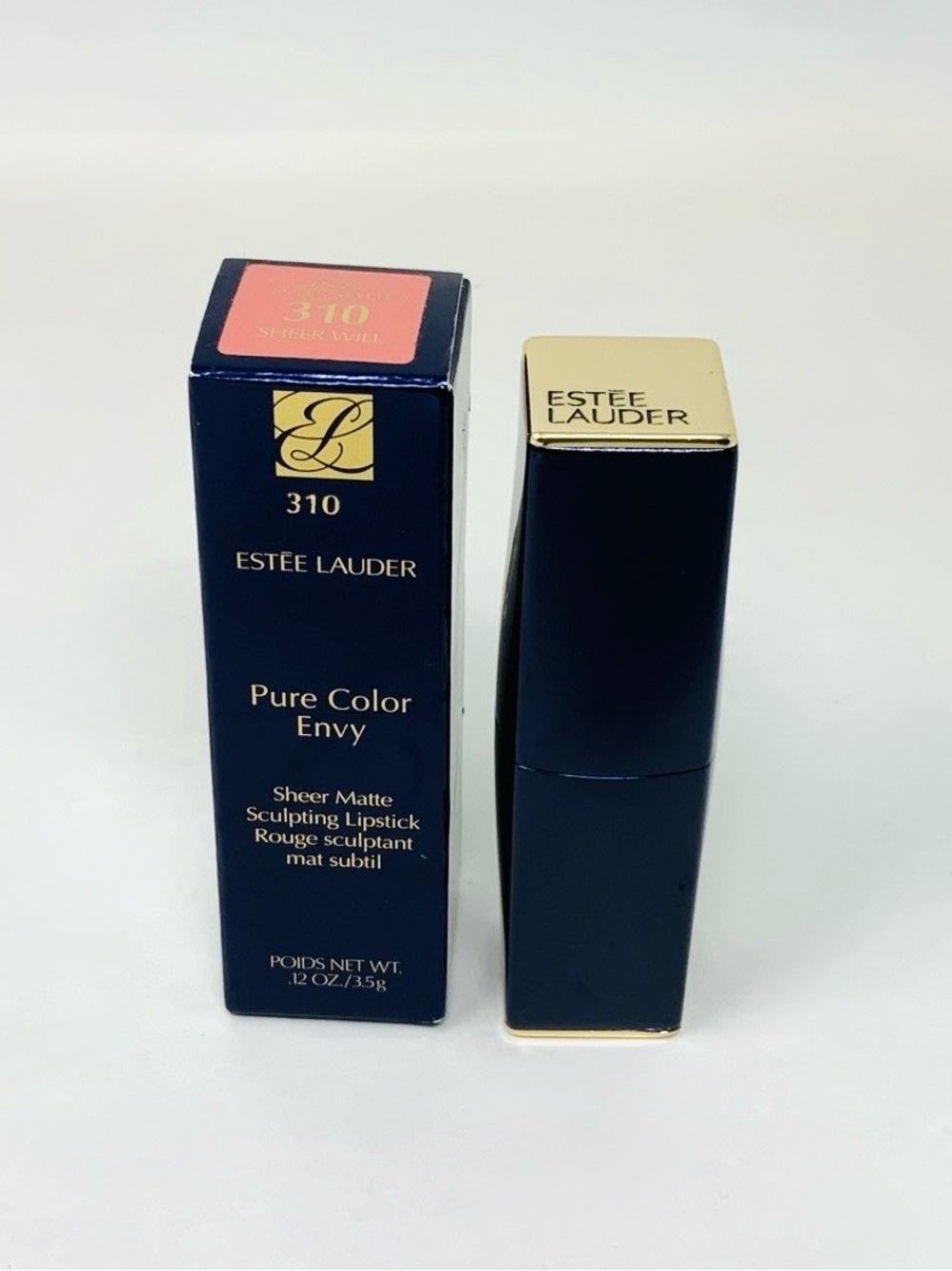 Estée Lauder Sheer matte sculpting lipstick shade 310.